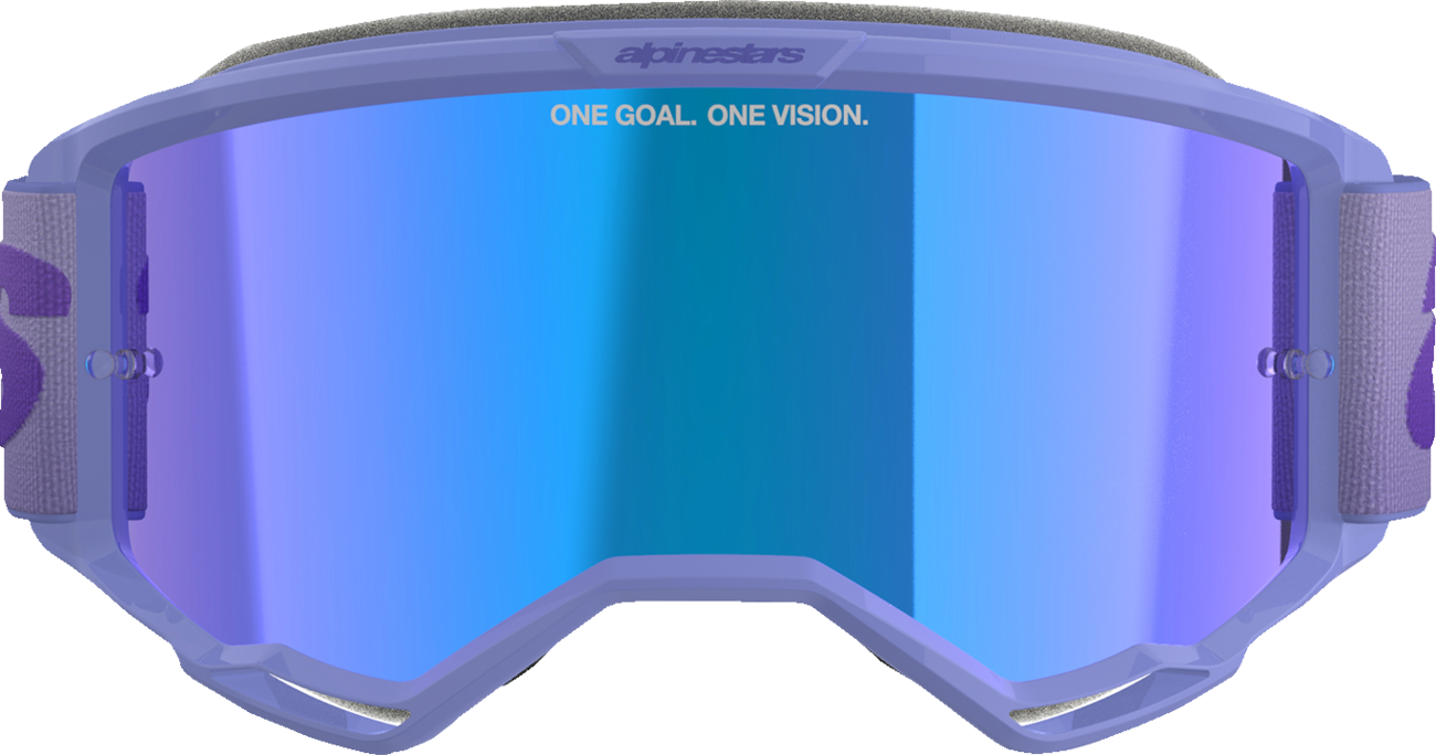 Alpinestars Vision 5 Goggle - Wordmark - Purple