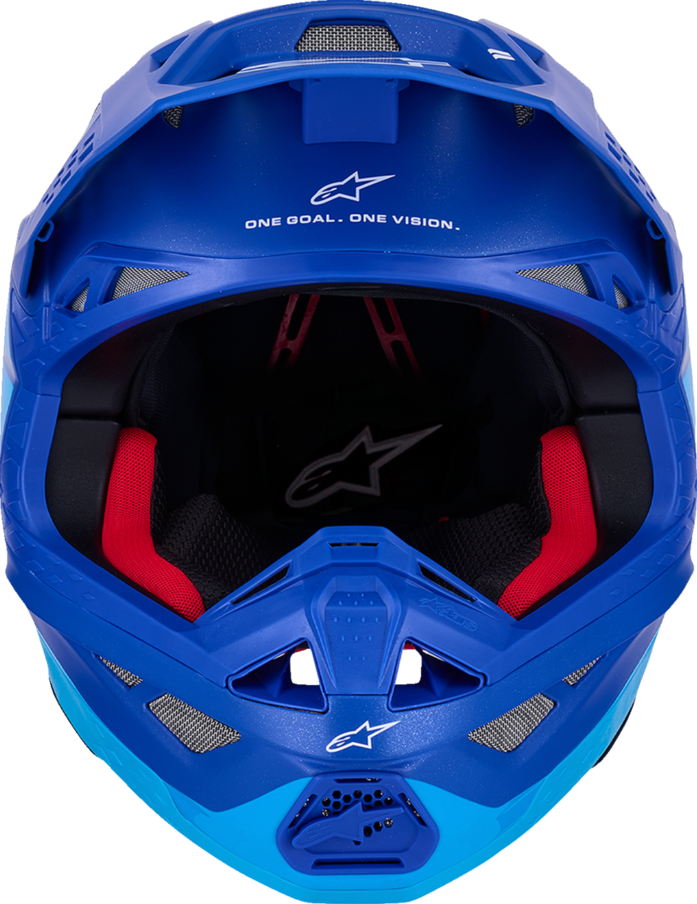 Adult - Alpinestars Supertech M10 Flood MIPS® Helmet - Blue/Black Carbon