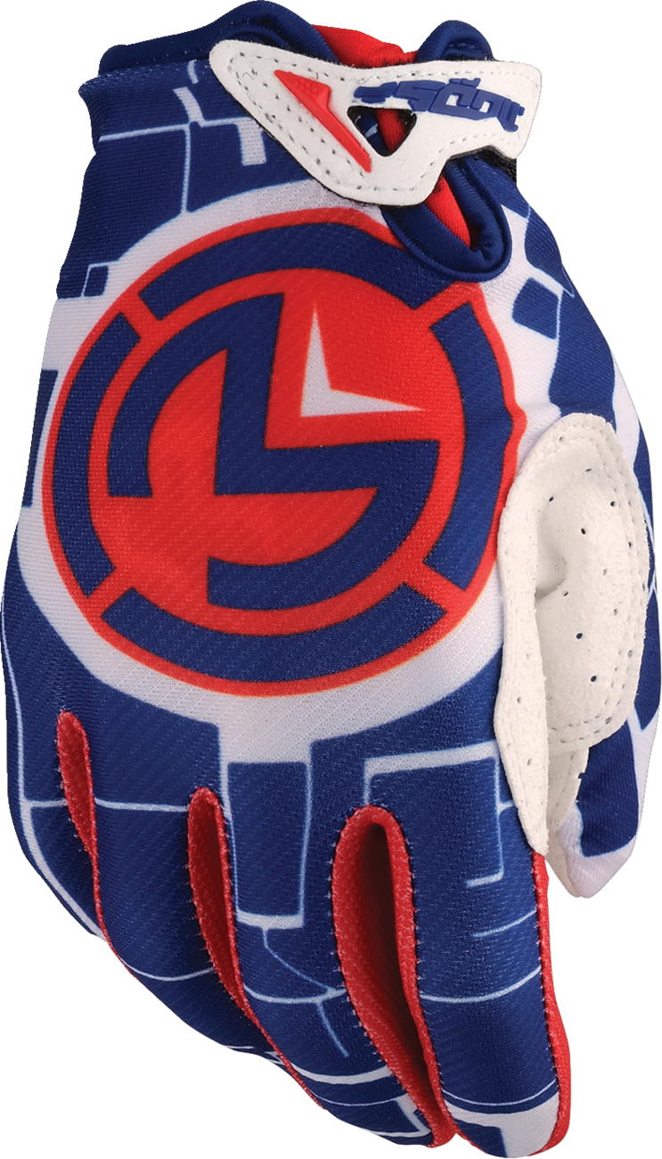 Youth - Moose SX1™ Gloves - Red/White/Blue