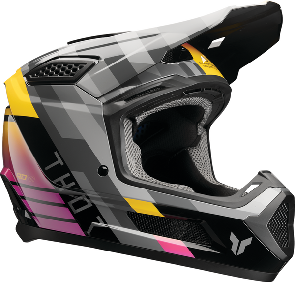 Adult - Thor Fleet Camber Helmet - Black/Magenta