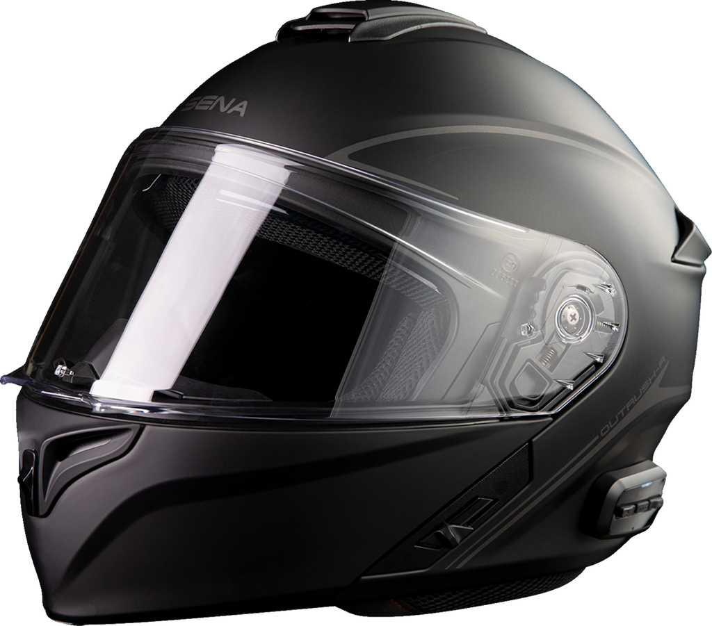 Adult - Sena Outrush R Modular Helmet - Black