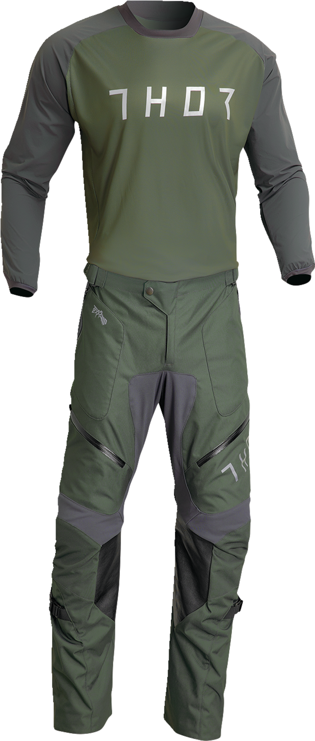 Adult - Thor Terrain Jersey - Army/Charcoal