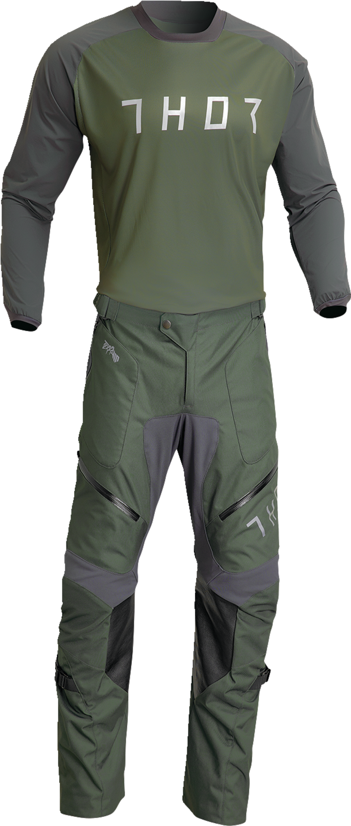 Adult - Thor Terrain Jersey - Army/Charcoal