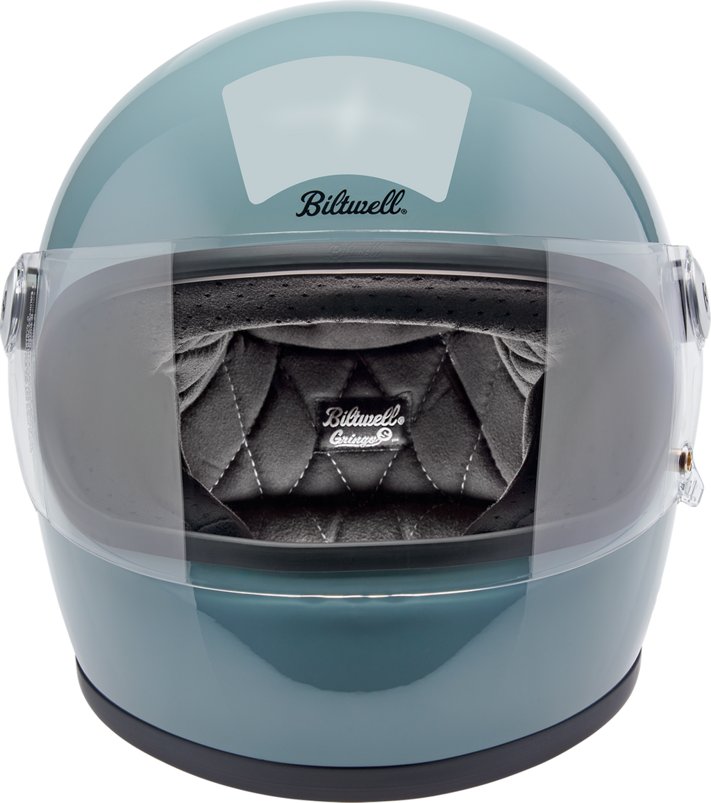 Adult - Biltwell Gringo S Helmet - Gloss Agave Blue