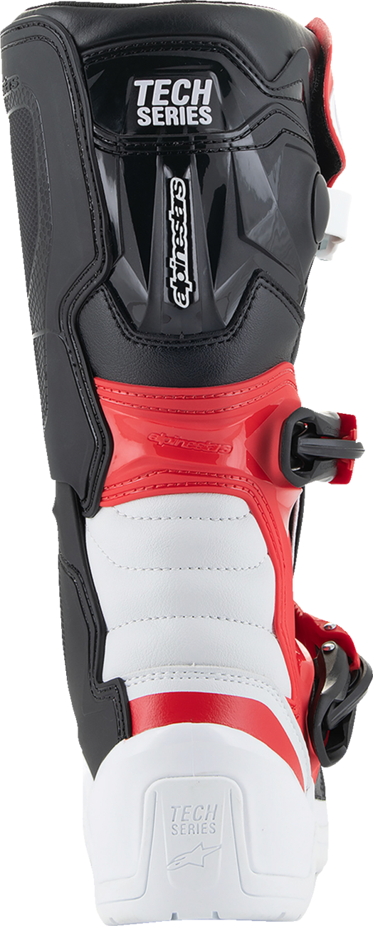 Youth - Alpinestars Tech 3S Boots — 34 - White/Black/Red