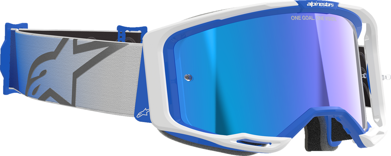 Alpinestars Vision 8 Goggle - Corp - Blue/White