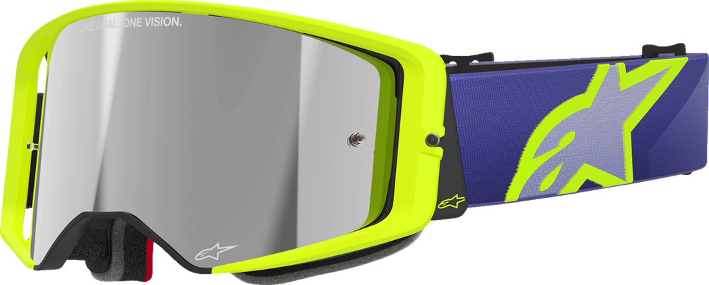 Alpinestars Supertech Goggle - Corp - Purple/Yellow