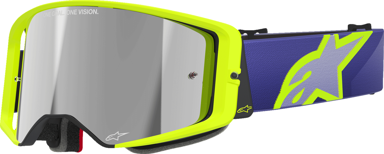 Alpinestars Supertech Goggle - Corp - Purple/Yellow
