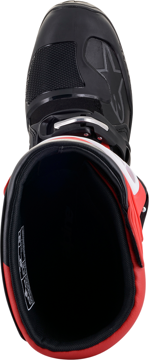 Adult - Alpinestars Tech 5 Boots - Black/Red- US 7 / EU 40.5