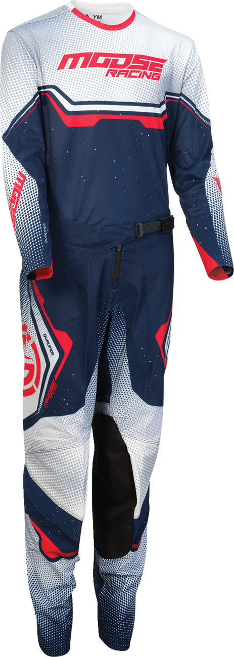 Youth - Moose Qualifier® Jersey - Red/White/Blue