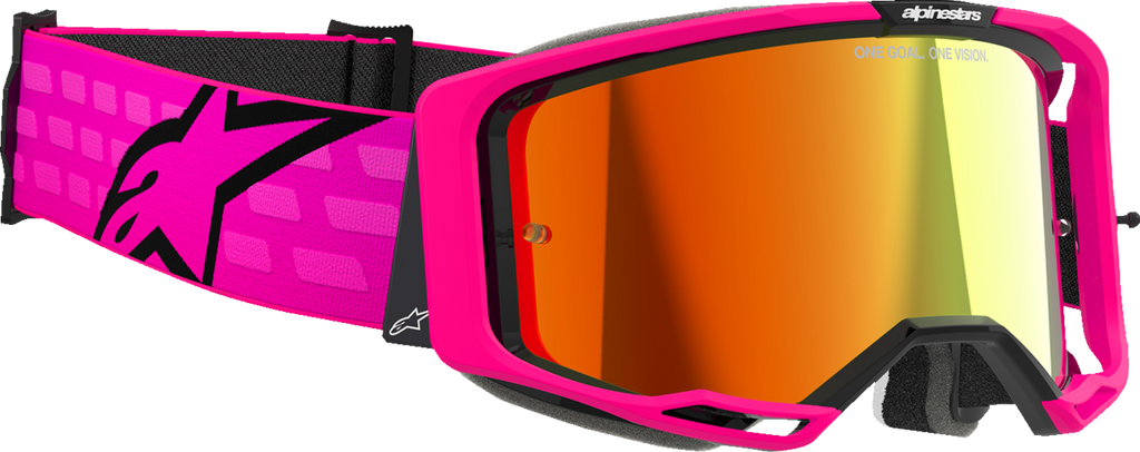 Alpinestars Vision 8 Goggle - Corp - Pink