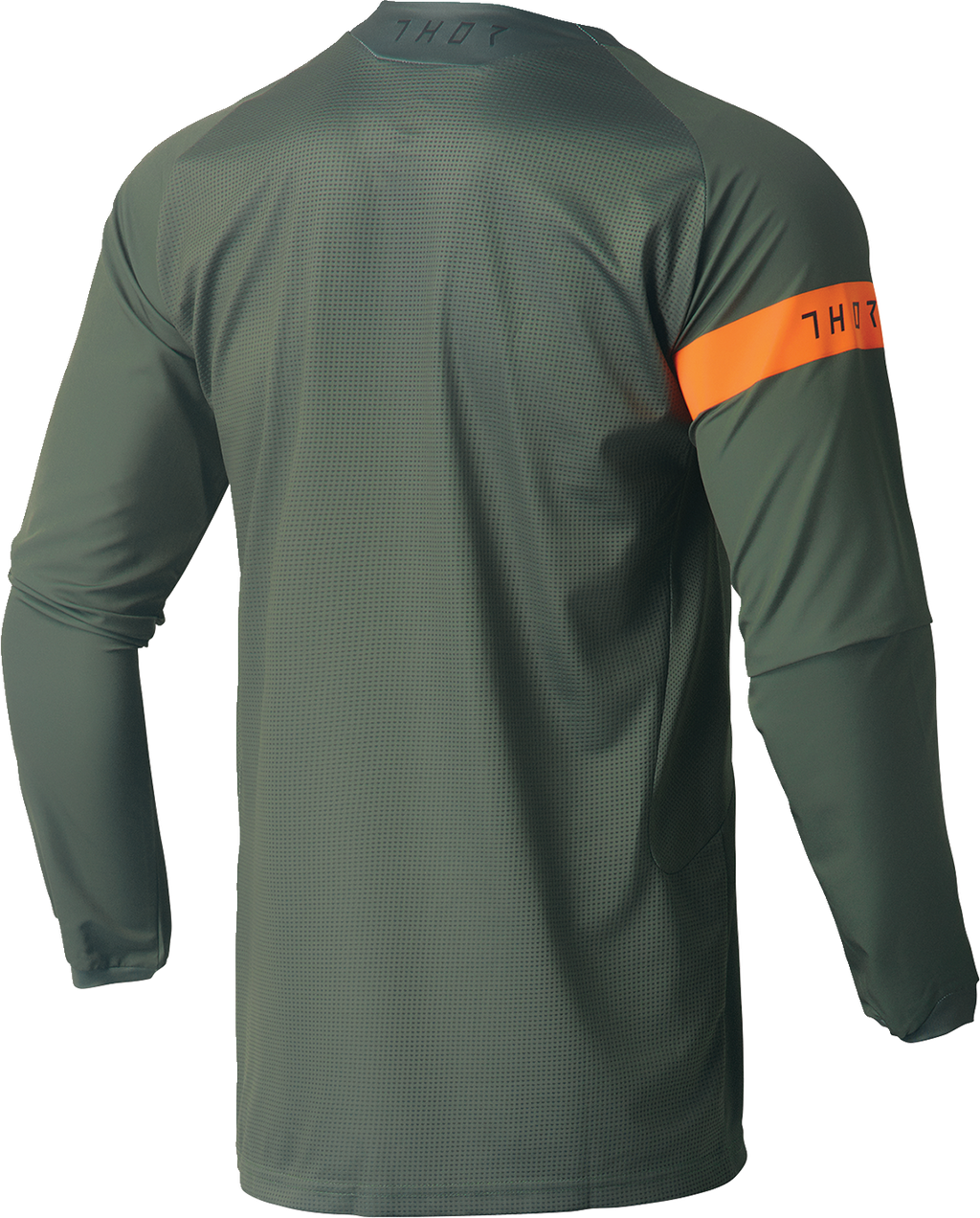 Adult - Thor Range Jersey - Army Green/Orange