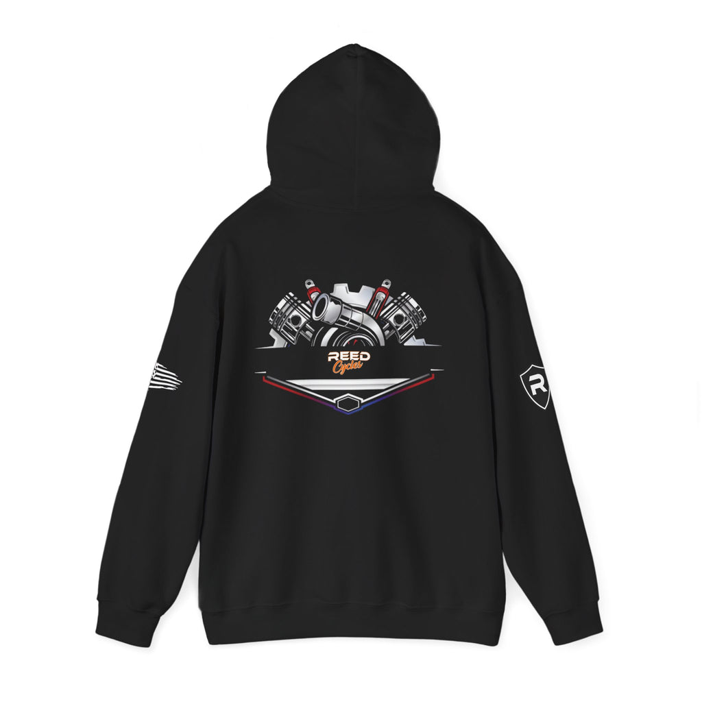 Reed Cycles Boosted Pistons Hooded Sweatshirt
