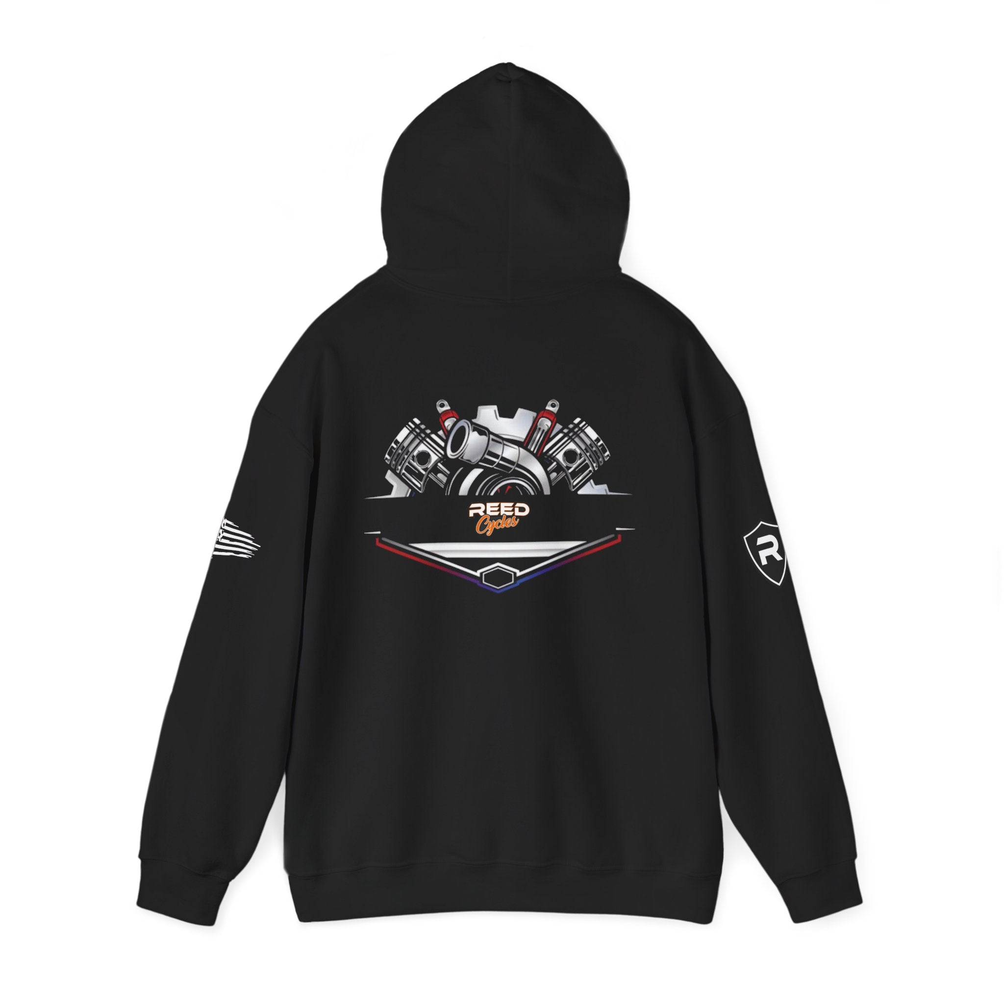 Reed Cycles Boosted Pistons Hooded Sweatshirt