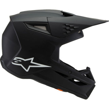 Alpinestars | SM3 | Youth Offroad MX Helmet | Solid Black | Youth Medium