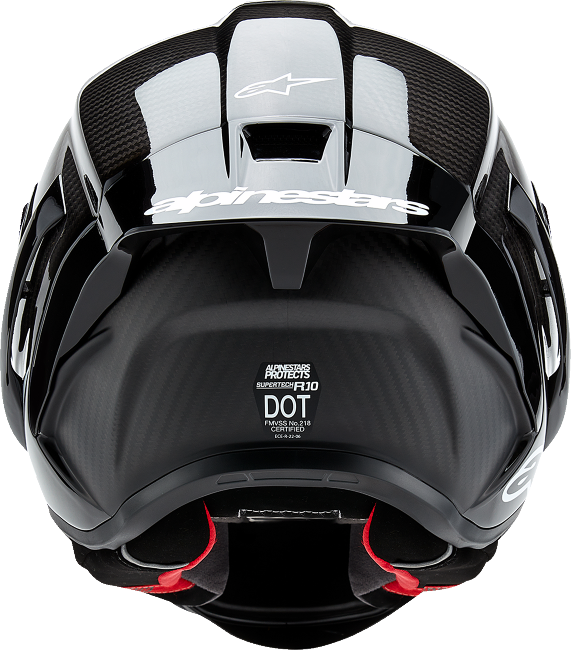 Adult - Alpinestars Supertech R10 Helmet - Carbon Black