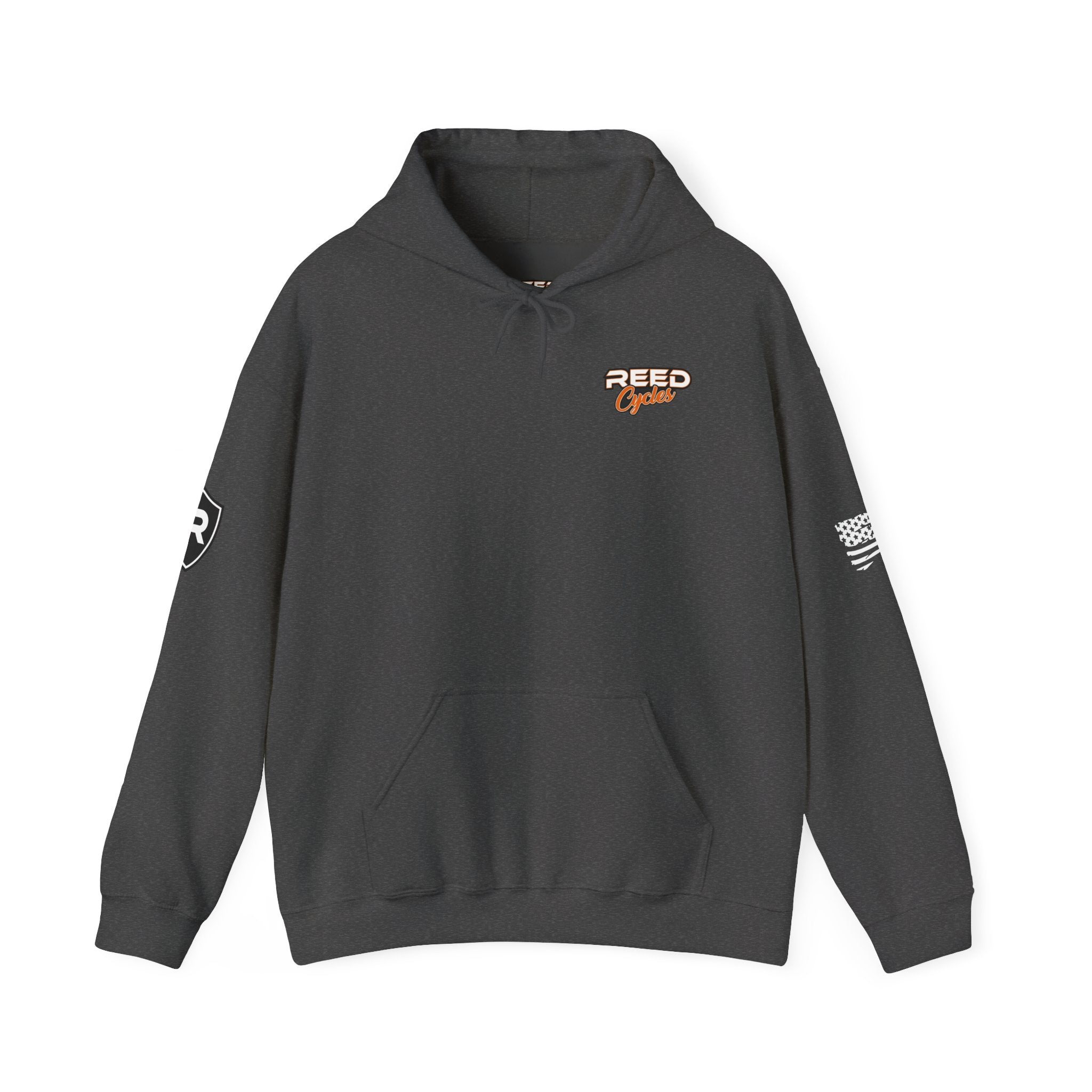 Reed Cycles Boosted Fire Pistons Hooded Sweatshirt