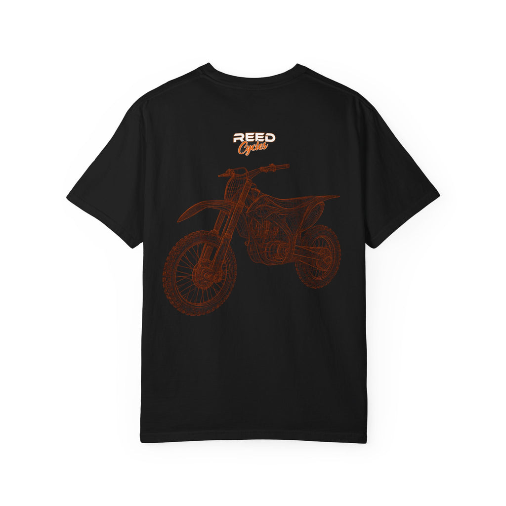 Reed Cycles Dirt Bike Wireframe Tee
