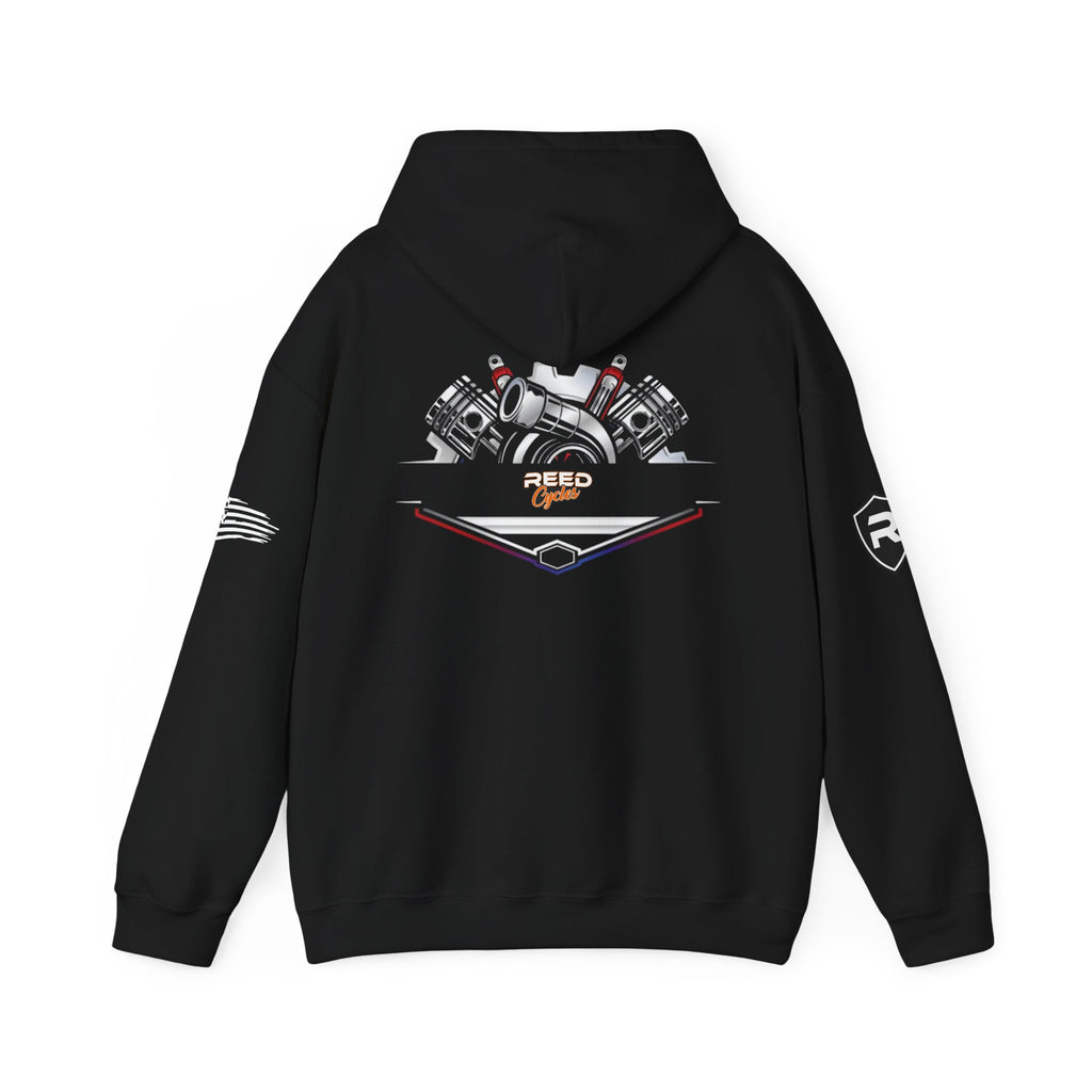 Reed Cycles Boosted Pistons Hooded Sweatshirt