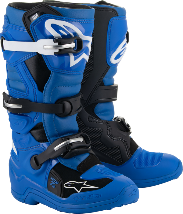 Youth - Alpinestars Tech 7S Boots - Blue/Black/White