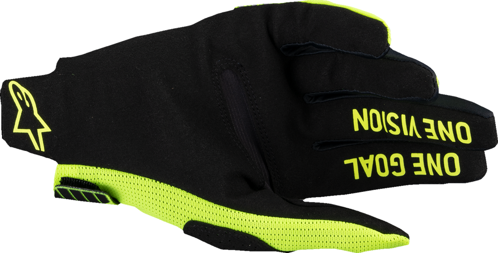 Adult - Alpinestars Radar Pro MX Gloves - Fluo Yellow