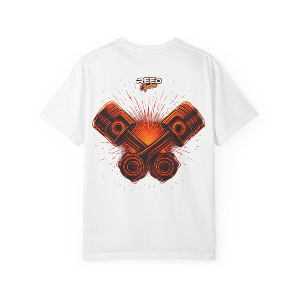 Reed Cycles Combustion Cross Tee