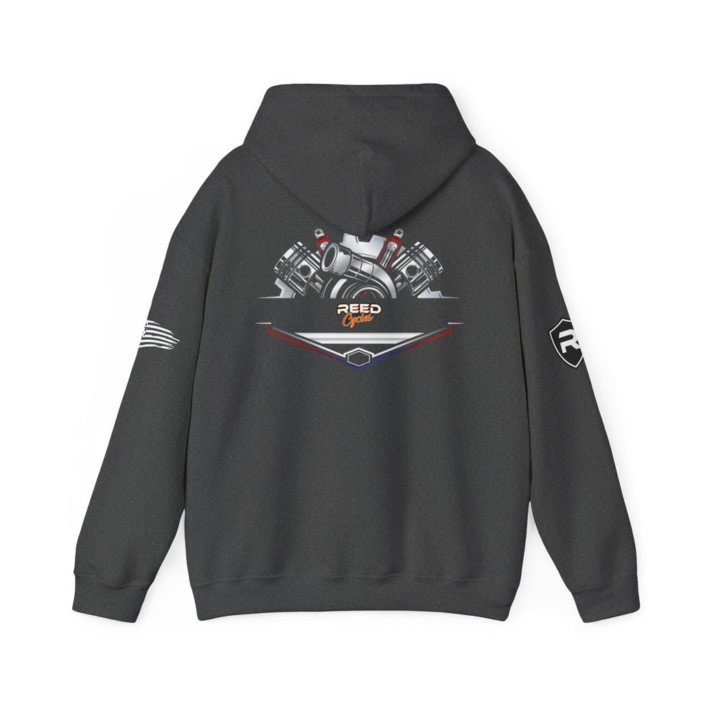Reed Cycles Boosted Pistons Hooded Sweatshirt