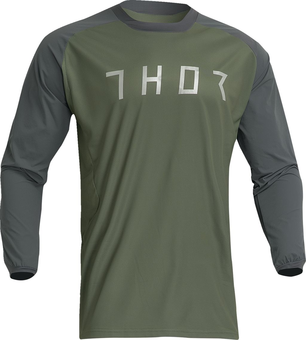 Adult - Thor Terrain Jersey - Army/Charcoal