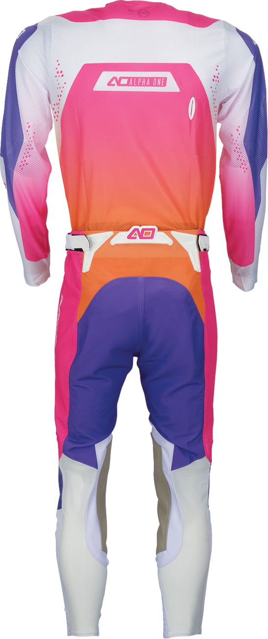 Adult - Moose Alpha One Jersey - Orange/Purple