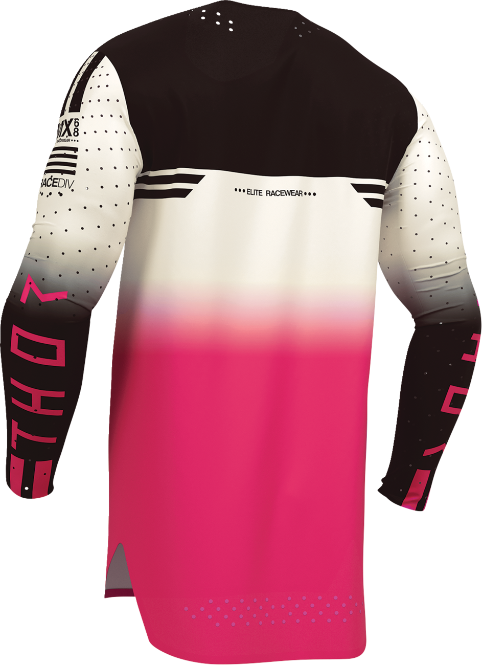 Adult - Thor Sportmode Geo Jersey - Vintage White/Pink