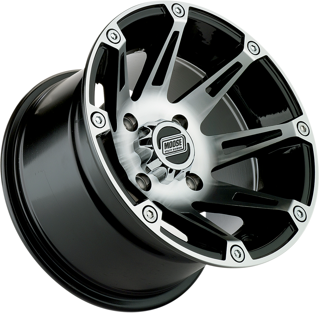 Moose 387X Wheel - Machined Black