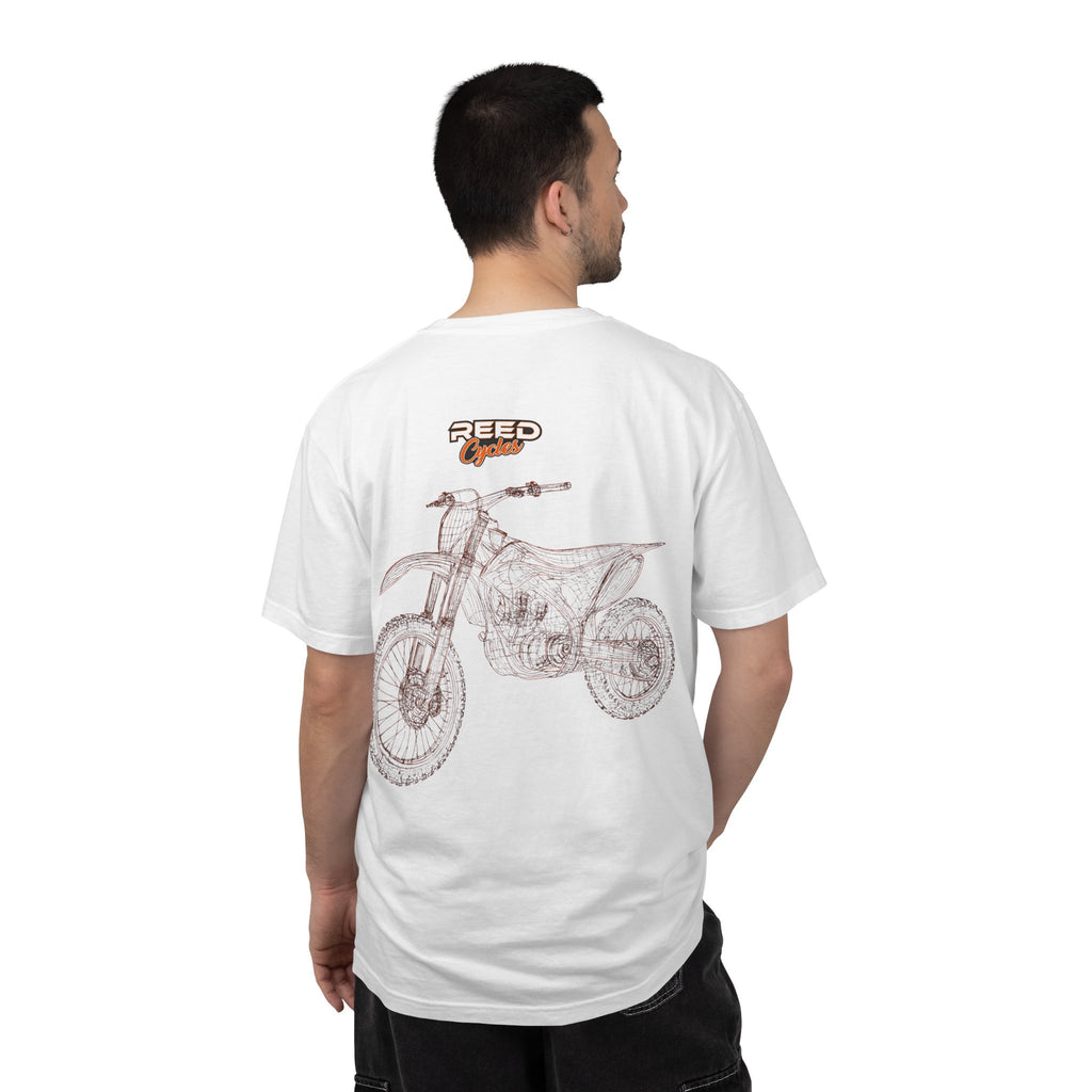 Reed Cycles Dirt Bike Wireframe Tee