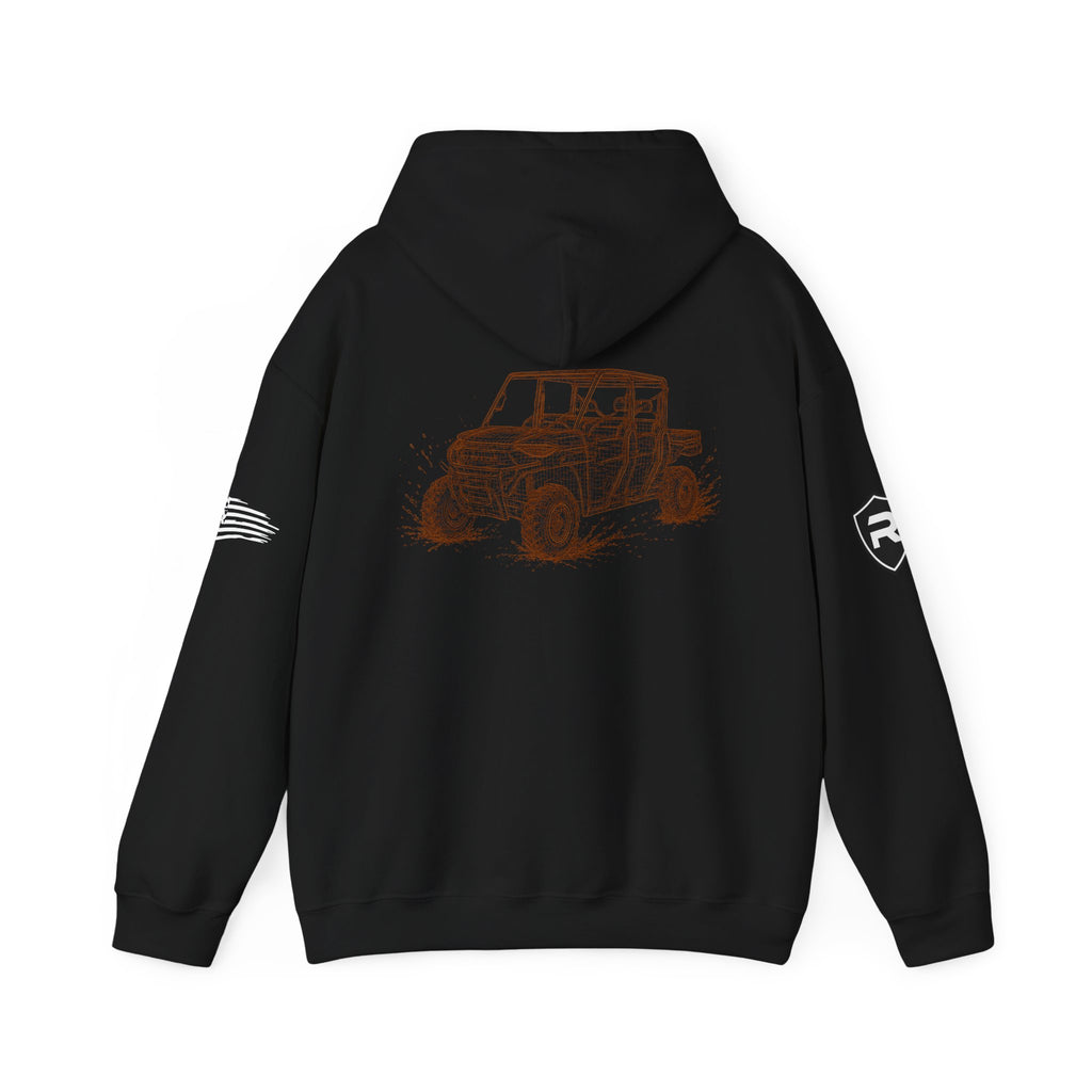 Reed Cycles Muddy Ranger Wireframe Hooded Sweatshirt
