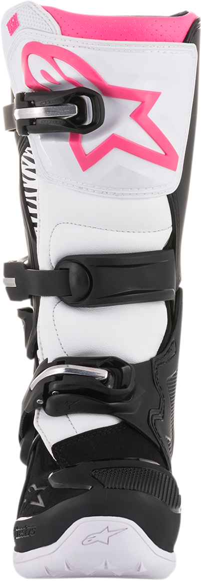 Adult - Alpinestars Stella Tech 3 Boots - Black/White/Pink