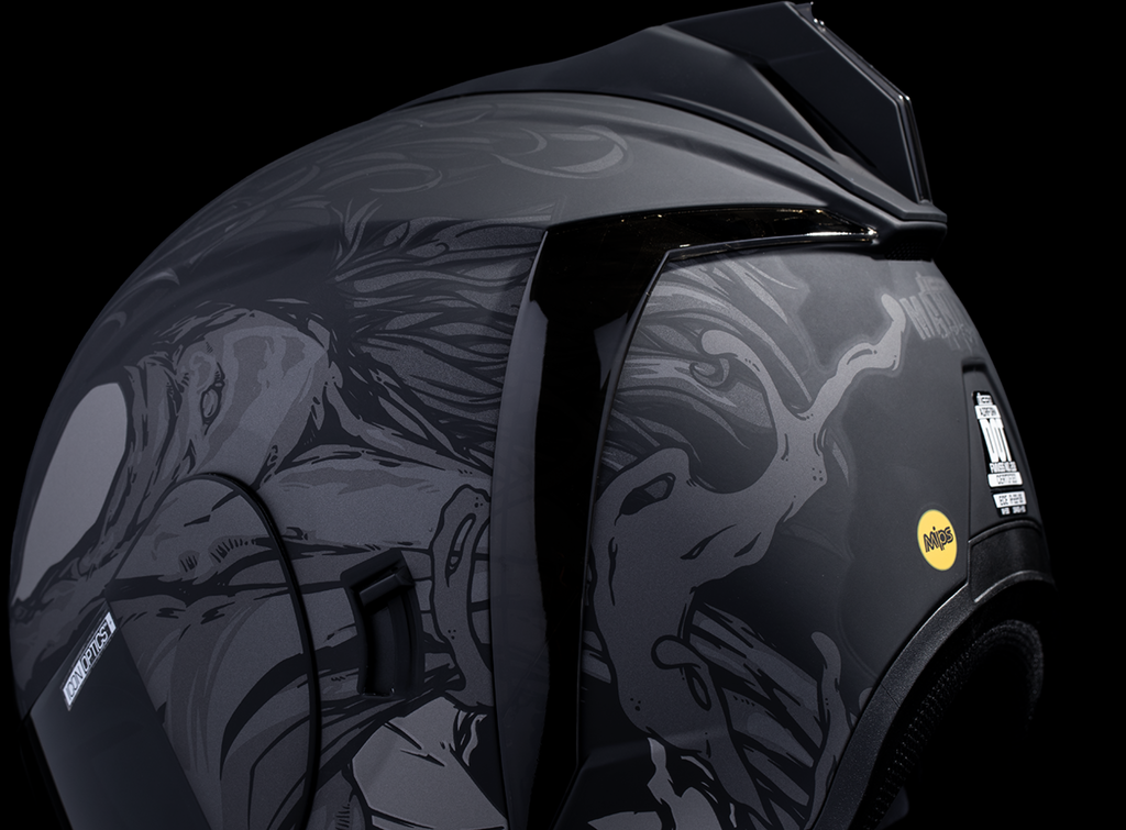 Adult - Icon Airform™ Manik'RR MIPS® Helmet - Dark Black