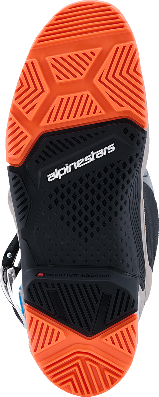 Adult - Alpinestars Tech 7 Enduro Boots - Black/Light Gray/Bright Red
