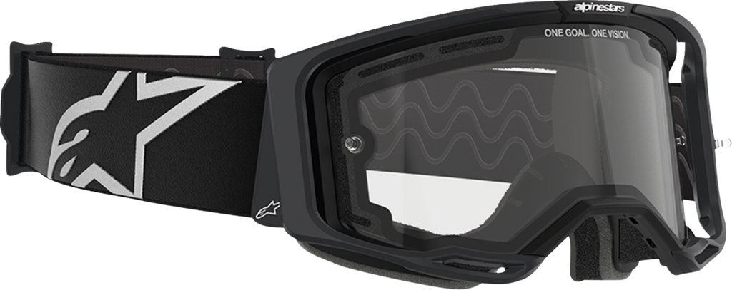 Alpinestars Vision 8 Goggle - Corp - Dual Pane - Black