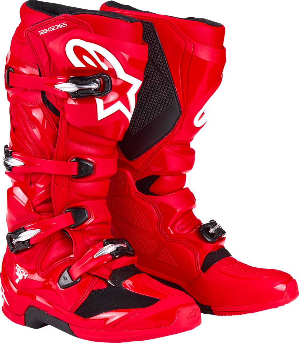 Adult - Alpinestars Tech 7 Boots - Bright Red