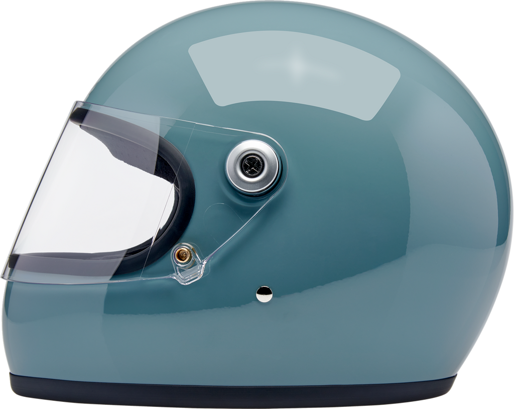 Adult - Biltwell Gringo S Helmet - Gloss Agave Blue