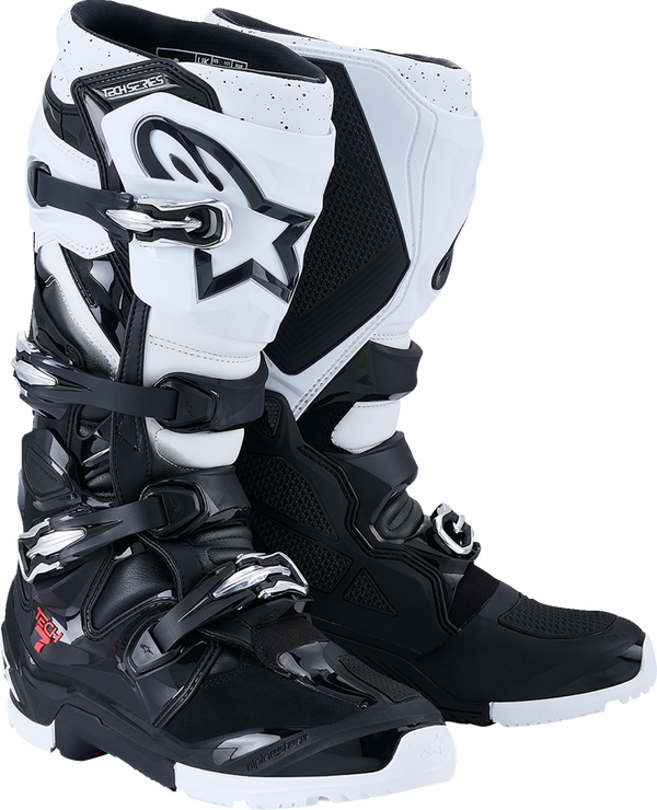 Adult - Alpinestars Tech 7 Enduro Boots - Black/White
