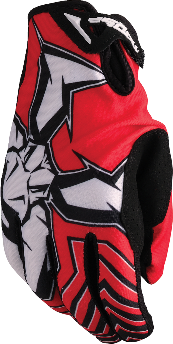 Adult - Moose Agroid™ Pro Gloves - Red/Black