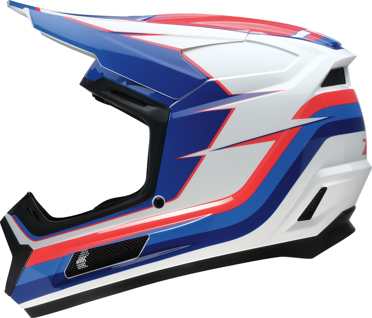 Youth - Z1R Dirt Maxx Vortex Helmet - Red/White/Blue