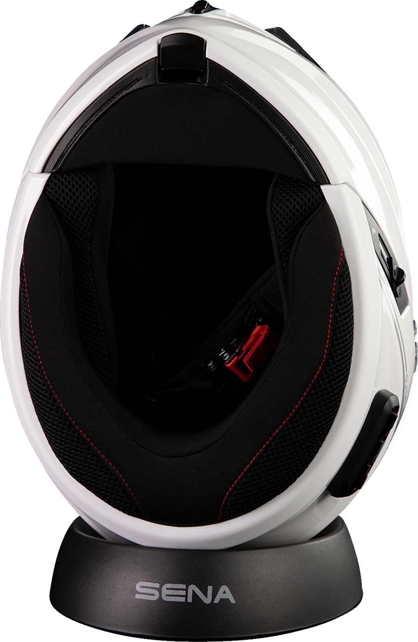 Adult - Sena Outrush R Modular Helmet - White