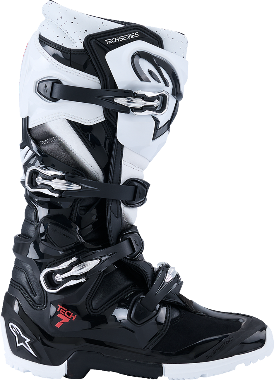 Adult - Alpinestars Tech 7 Enduro Boots - Black/White
