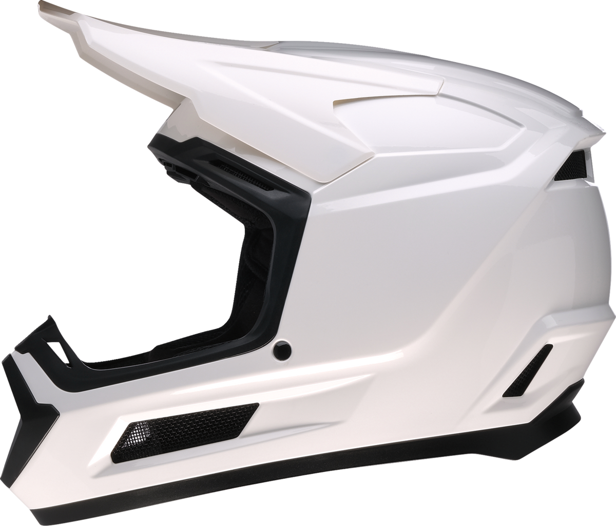 Youth - Z1R Dirt Maxx Solid Helmet - White