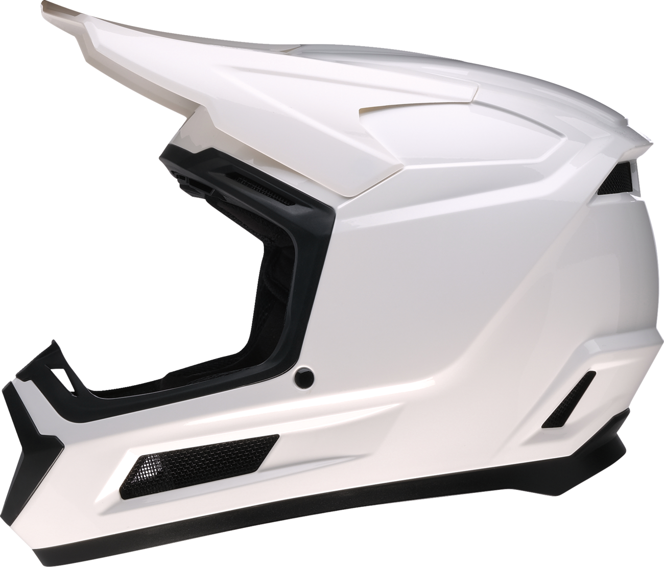 Youth - Z1R Dirt Maxx Solid Helmet - White