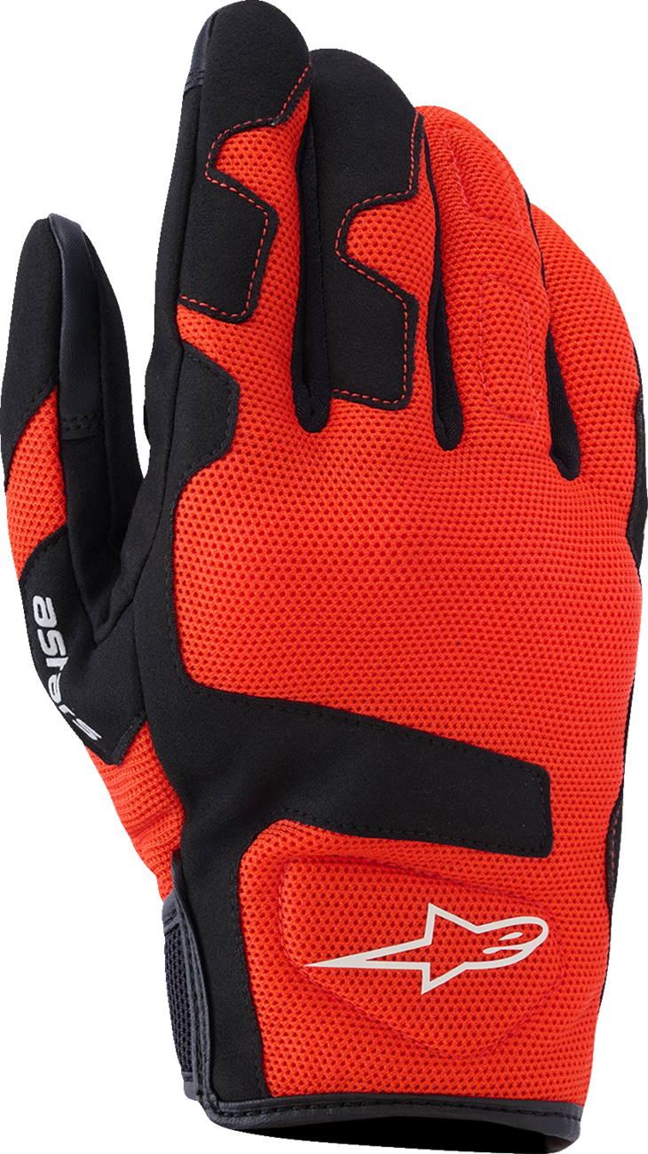 Adult - Alpinestars Ignite Gloves - Red Tangerine/Black