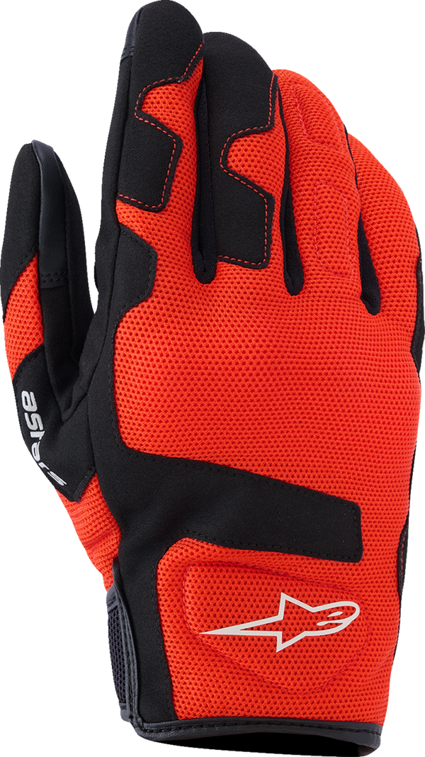 Adult - Alpinestars Ignite Gloves - Red Tangerine/Black