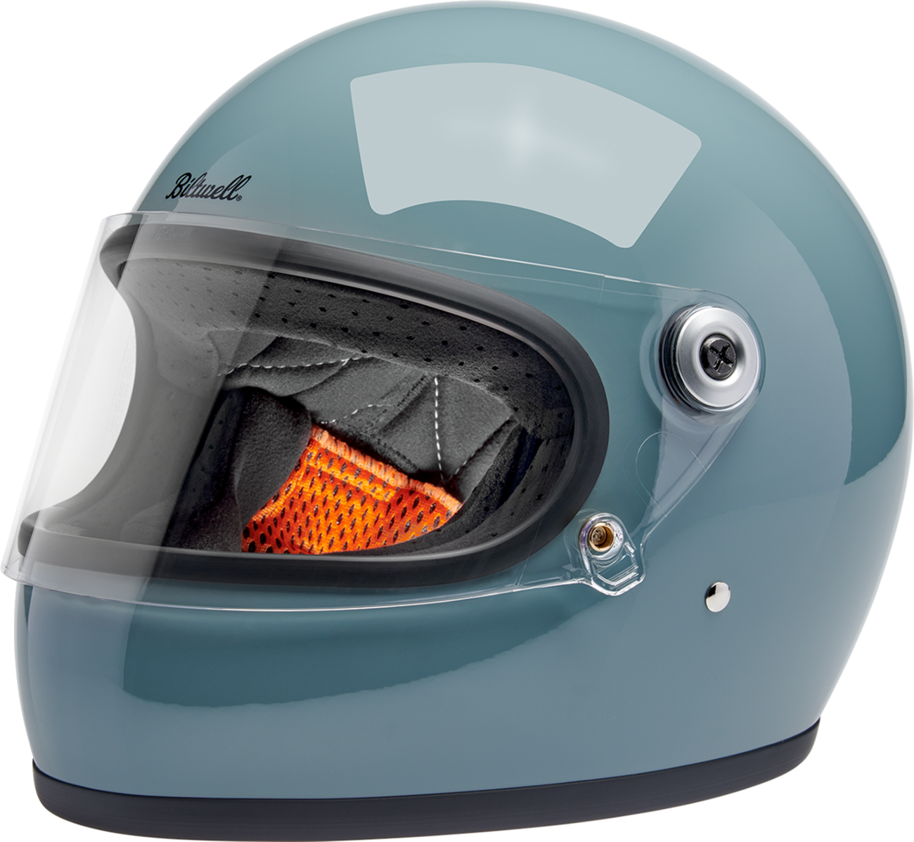Adult - Biltwell Gringo S Helmet - Gloss Agave Blue