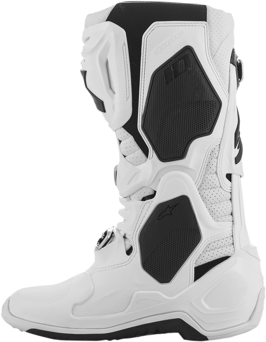 Adult - Alpinestars Tech 10 Supervented Boots - White